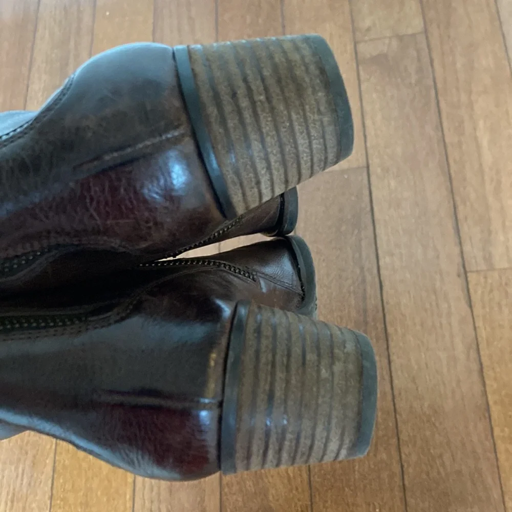 Paul Green Leather Ankle Boot - 6.5 - Picture 5 of 13
